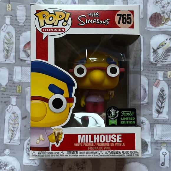 Funko pop milhouse 2020 emerald city comic con exclusive - Picture 1 of 6